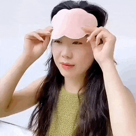 구름 수면안대 상세 이미지